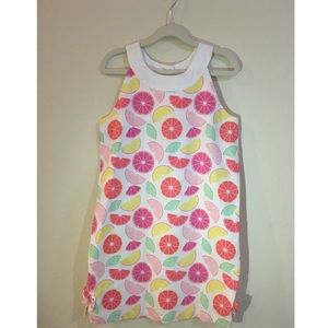 NEW!! Gymboree Fruit Slices Shift Dress- Size 10